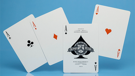 Limited No.13 Table Players Vol.18 Playing Cards | Kings Wild Project