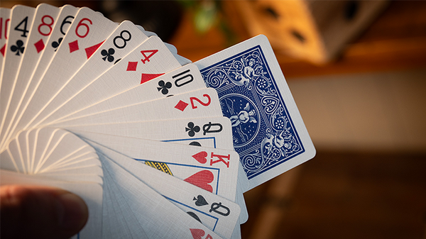 SURE SPLIT Invisible Deck Bicycle (Blue) | Murphy's Magic