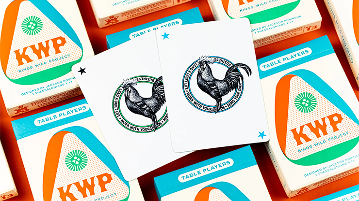 Limited No.13 Table Players Vol.22 Playing Cards | Kings Wild Project