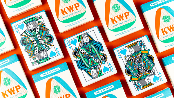 Limited No.13 Table Players Vol.22 Playing Cards | Kings Wild Project