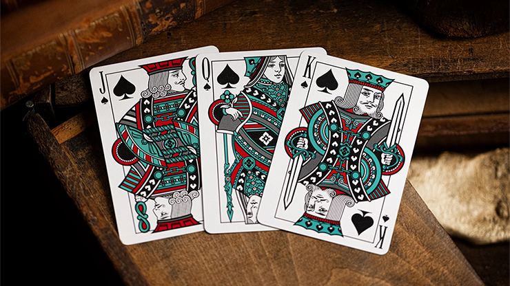 Gilded No.13 Table Players Vol.38 Playing Cards | Kings Wild Project