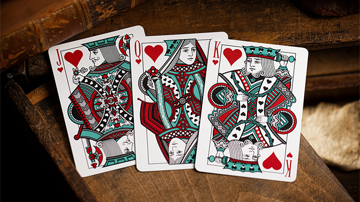 Gilded No.13 Table Players Vol.38 Playing Cards | Kings Wild Project
