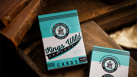 Gilded No.13 Table Players Vol.38 Playing Cards | Kings Wild Project