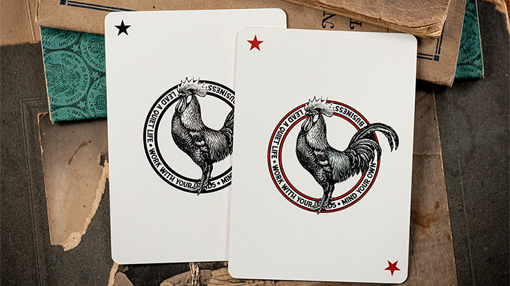 Gilded No.13 Table Players Vol.39 Playing Cards | Kings Wild Project