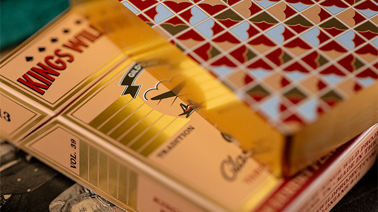 Gilded No.13 Table Players Vol.39 Playing Cards | Kings Wild Project