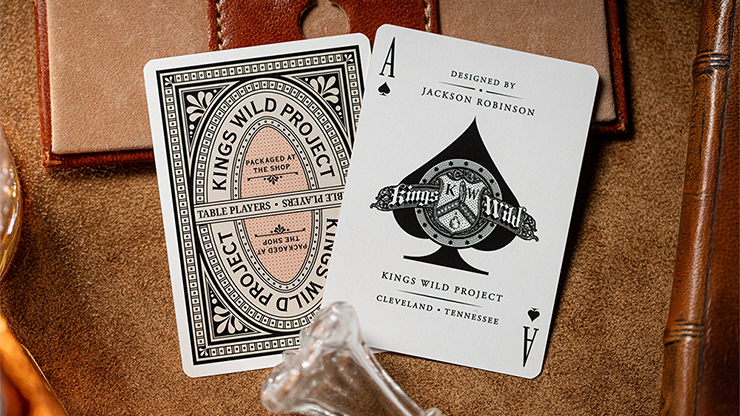 Gilded No.13 Table Players Vol.40 Playing Cards | Kings Wild Project