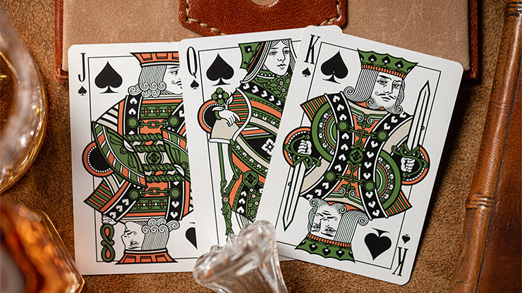 Gilded No.13 Table Players Vol.40 Playing Cards | Kings Wild Project