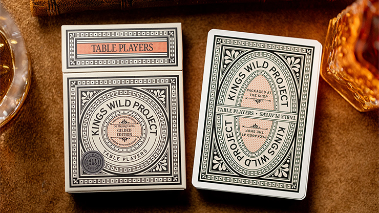 Gilded No.13 Table Players Vol.40 Playing Cards | Kings Wild Project