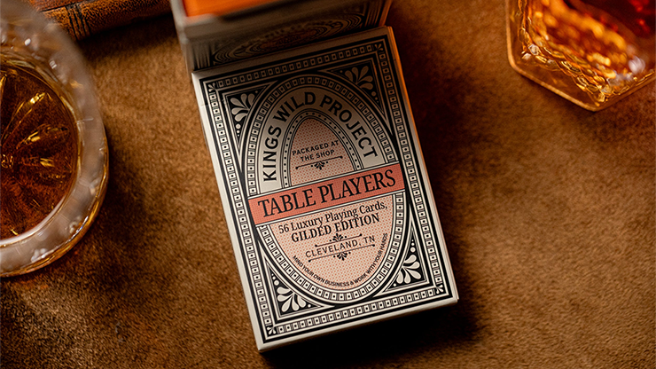Gilded No.13 Table Players Vol.40 Playing Cards | Kings Wild Project