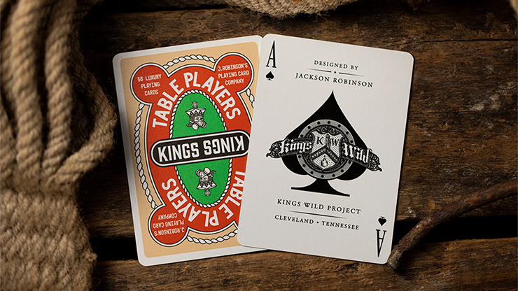 Gilded No.13 Table Players Vol.41 Playing Cards | Kings Wild Project