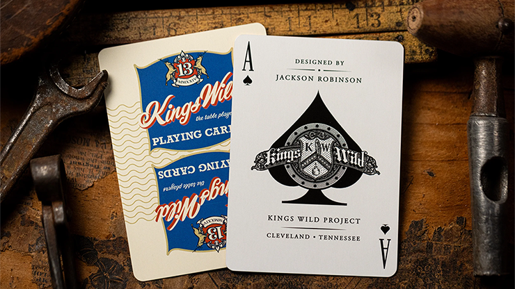 Gilded No.13 Table Players Vol.43 Playing Cards | Kings Wild Project