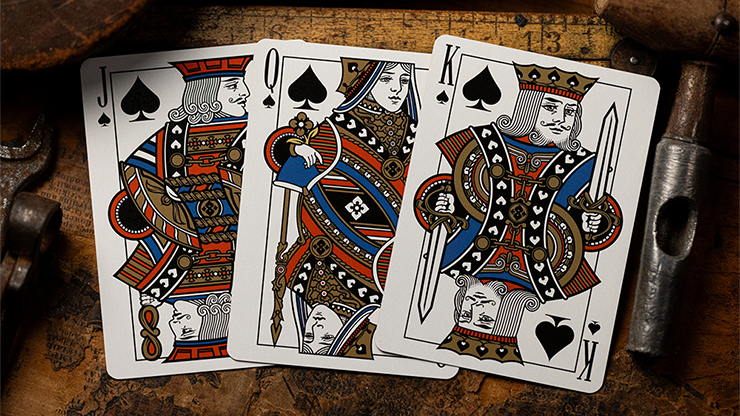 Gilded No.13 Table Players Vol.43 Playing Cards | Kings Wild Project