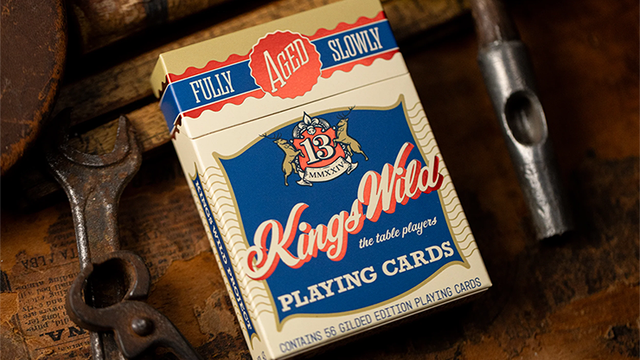Gilded No.13 Table Players Vol.43 Playing Cards | Kings Wild Project