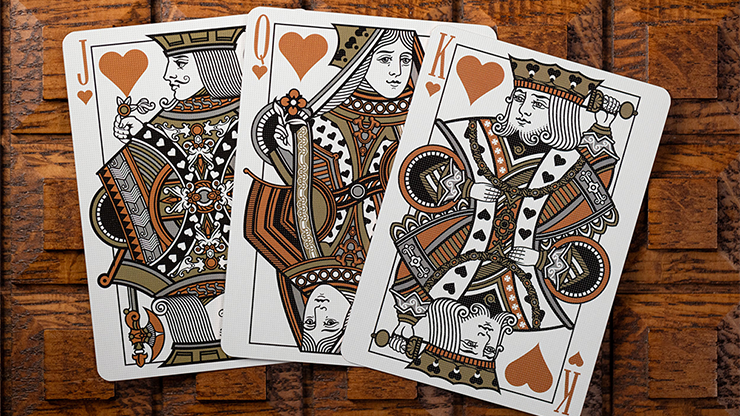 Gilded No.13 Table Players Vol.44 Playing Cards | Kings Wild Project