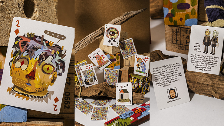 Bicycle Reen Barrera Our Daily Dread Playing Cards