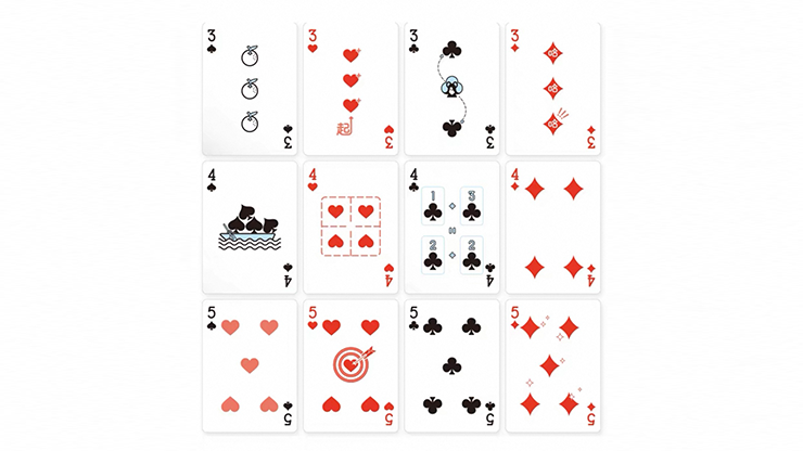 GUAN DAM -Warriors of the Three Kingdoms (Black) Playing Cards | YOKAGAME