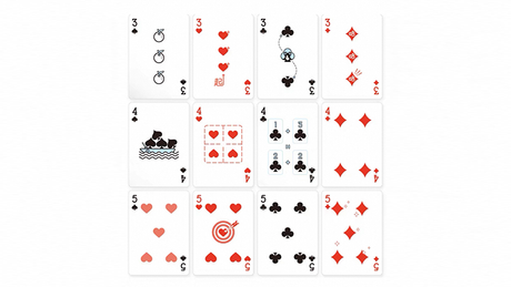 GUAN DAM -Warriors of the Three Kingdoms (Black) Playing Cards | YOKAGAME