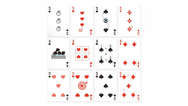 GUAN DAM -Warriors of the Three Kingdoms (Black) Playing Cards | YOKAGAME