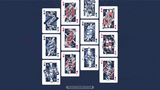 Warriors Of Three Kingdoms (Blue) Playing Cards | YOKAGAME
