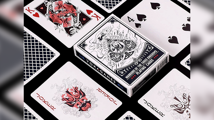 Warriors Of Three Kingdoms (Blue) Playing Cards | YOKAGAME