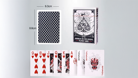 Warriors Of Three Kingdoms (Blue) Playing Cards | YOKAGAME