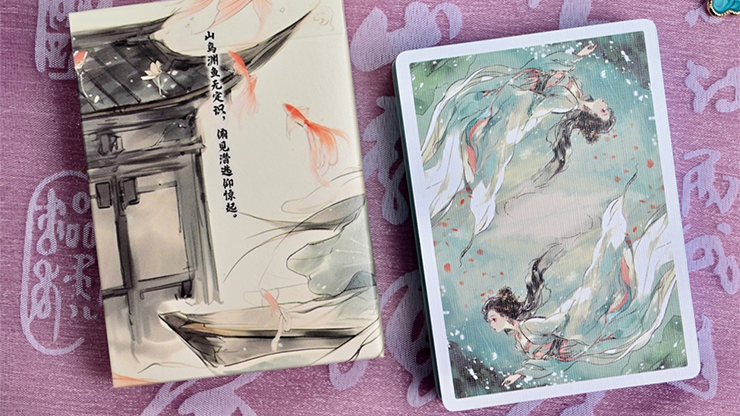 Four Beauties (XiShi) Playing Cards