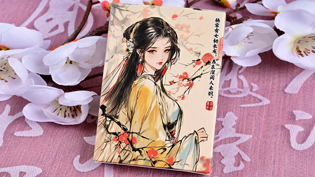 Four Beauties (YangYuhuan) Playing Cards