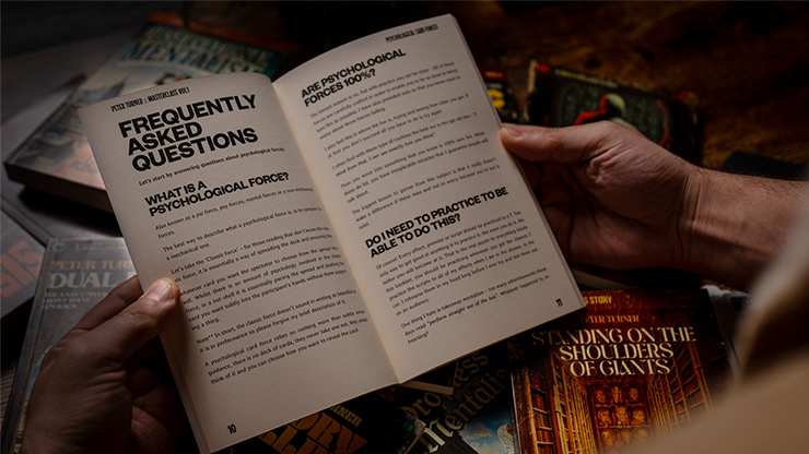 Peter Turner's Mentalism Masterclass Set (13 Books)