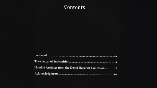 The Cancer of Superstition | Harry Houdini and C.M. Eddy Jr.