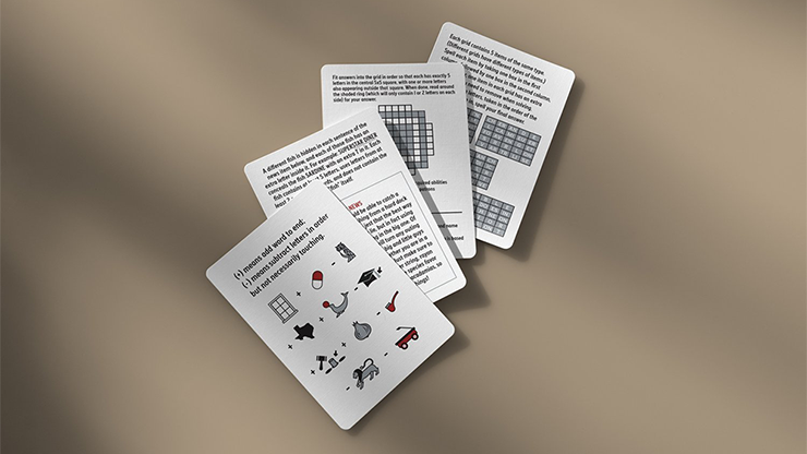 ENIGMAS Midnight Edition Playing Cards
