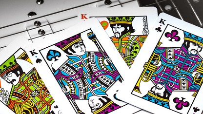The Beatles Special Edition (Black) Playing Cards | theory11