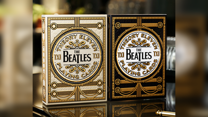 The Beatles Special Edition (Black) Playing Cards | theory11