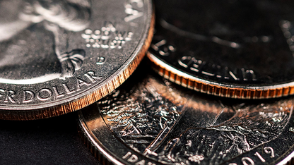 Triad Coins (Quarter) | Joshua Jay and Vanishing Inc.