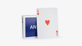 Cap Logo (Navy) ANYONE Playing Cards