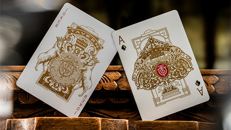 Tavern on the Green: Red Edition Playing Cards | theory11