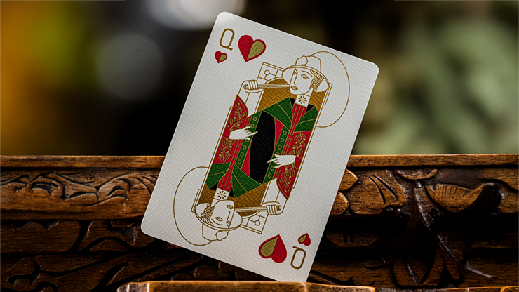 Tavern on the Green: Red Edition Playing Cards | theory11