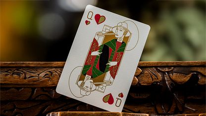 Tavern on the Green: Red Edition Playing Cards | theory11