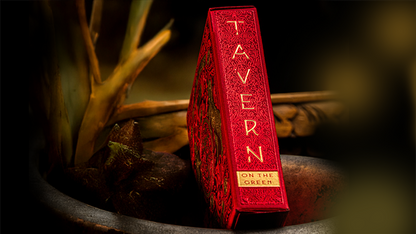 Tavern on the Green: Red Edition Playing Cards | theory11