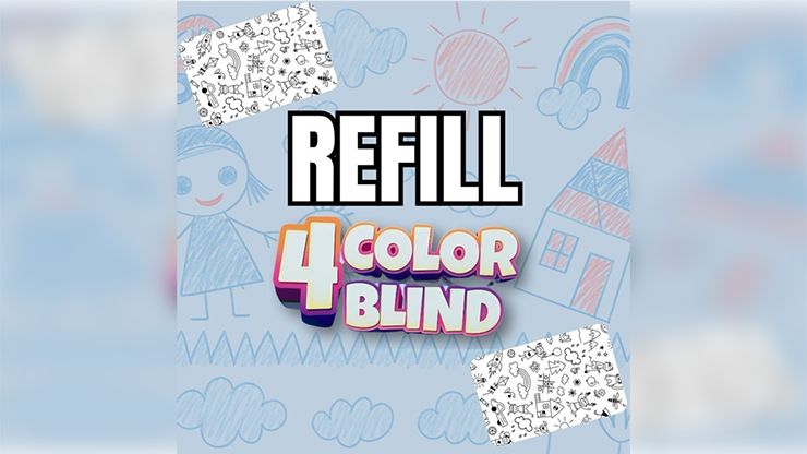 4 Color Blind Refill | Guillaume Bienne