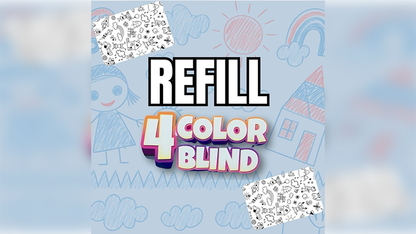 4 Color Blind Refill | Guillaume Bienne