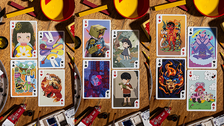 Bicycle Sari Sari (Code Red Edition) Playing Cards