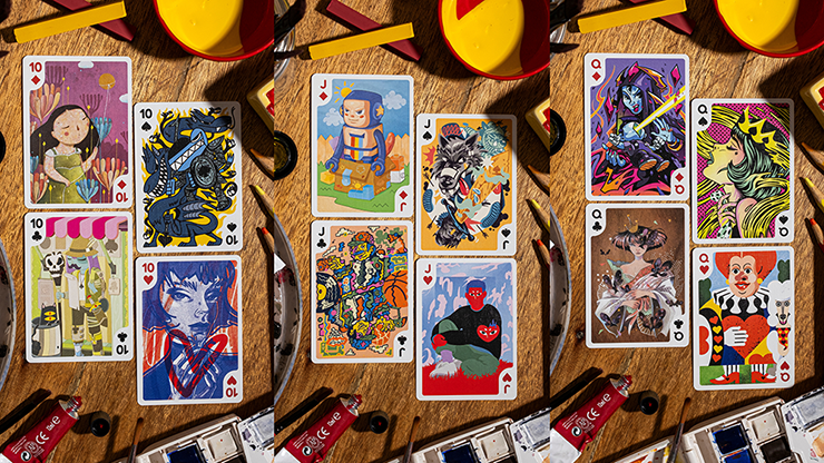 Bicycle Sari Sari (Code Red Edition) Playing Cards