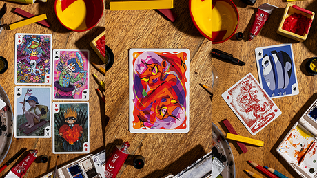 Bicycle Sari Sari (Code Red Edition) Playing Cards