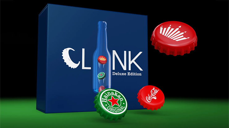 The Clink (Cap in Bottle) Set | Iarvel Magic and Wonder House (Heineken, Coke, and Budweiser)