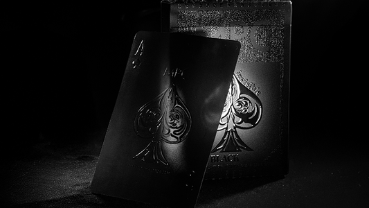 Aqua Black Invisible Playing Cards | MPC