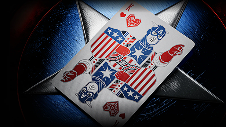 Captain America Playing Cards | theory11