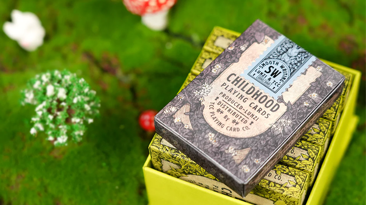 Childhood Playing Cards (Half Brick Standard + Gilded ) | TCC & Lunzi