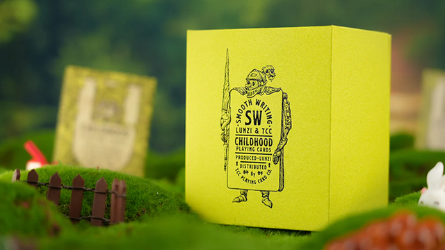 Childhood Playing Cards (Half Brick Standard + Gilded ) | TCC & Lunzi