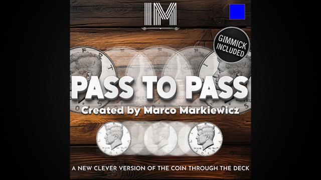 Pass To Pass (Blue) | Marco Markiewicz