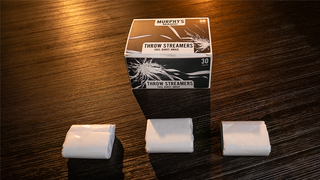 Throw Streamers 12 pk. (White / 30 Head) | Murphy's Magic